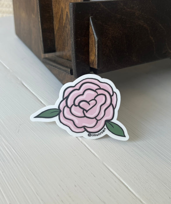 Peony Sticker