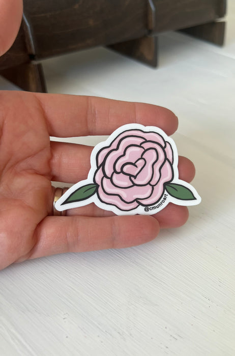 Peony Sticker